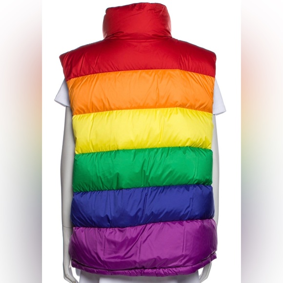 Burberry London Colorblock Down Vest - Picture 3 of 5